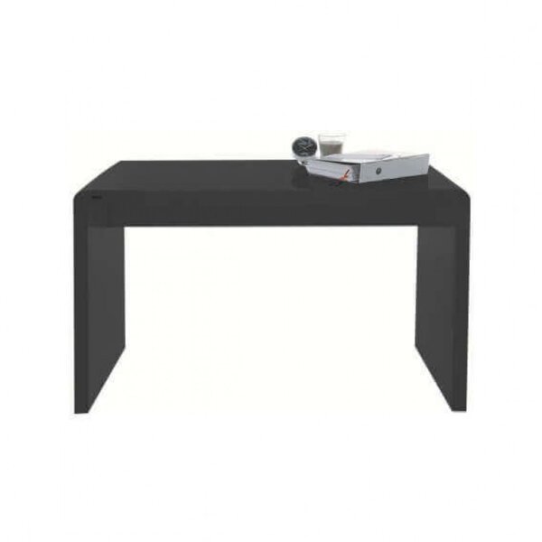 Tavolino nero in MDF cm 120x60x43 – TYLAR