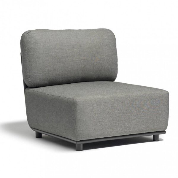 Poltrona centrale in Alluminio,Textilene,Poliestere cm 86x71x83 – ZED