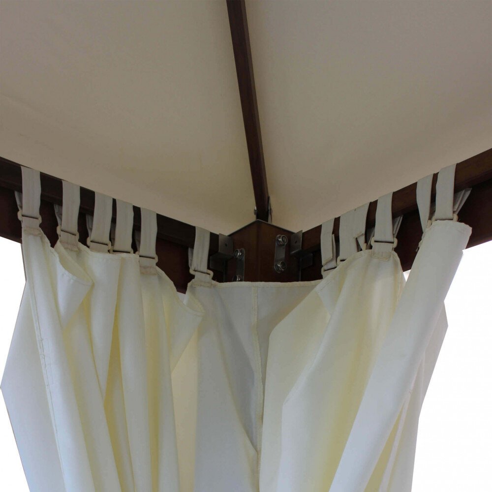 Gazebo da Giardino 3×4 con pareti laterali in – WESLEY