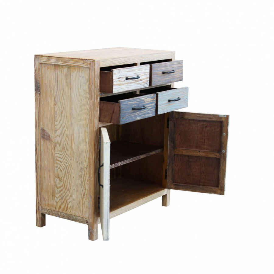 Credenza colorato in Legno cm 78x39x93 – FREDDY