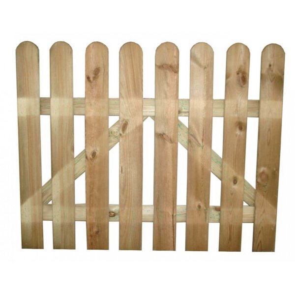 Cancello da Giardino in Legno cm 100x3x100 – ELVIN