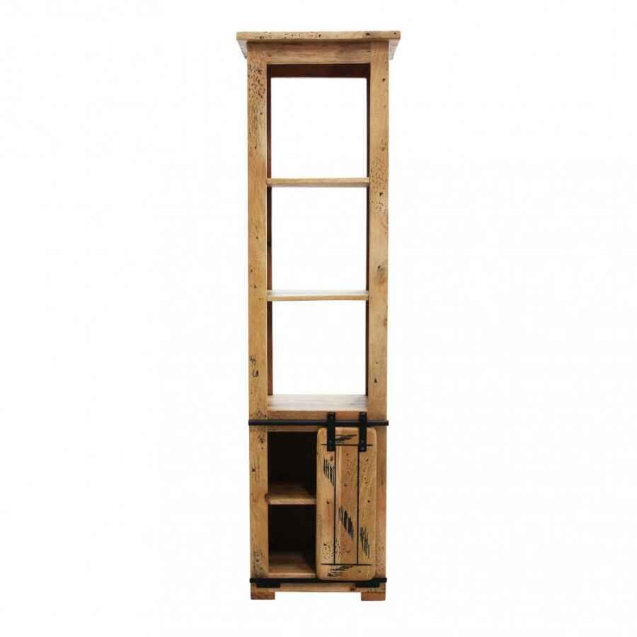 Libreria per soggiorno Industrial in Legno cm 50x40x180 – RICK