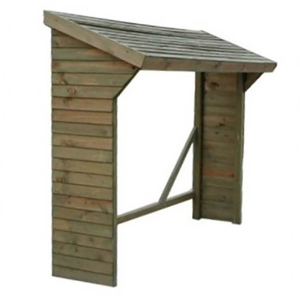 Legnaia da Giardino impregnata in Legno cm 217x80x180 – SACHEVERELL
