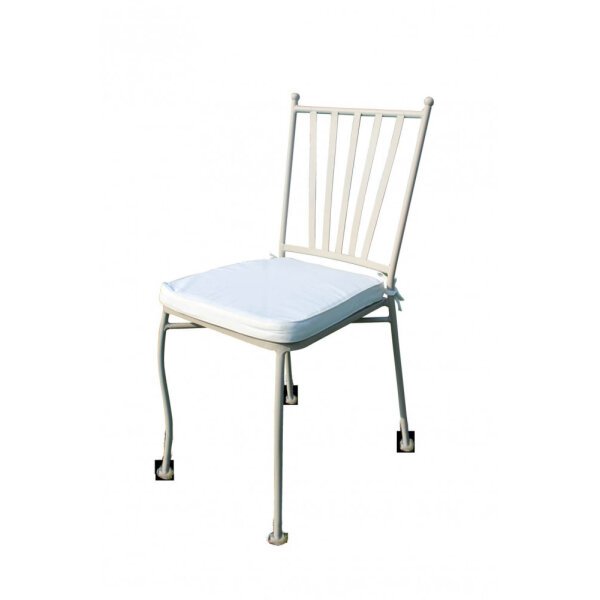 Sedia da Giardino con cuscino in Acciaio cm 41x53x90 – NEVIL