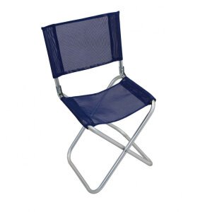 Sgabello da spiaggia Pieghevole in Alluminio,Textilene cm 41x38x75 – NIC
