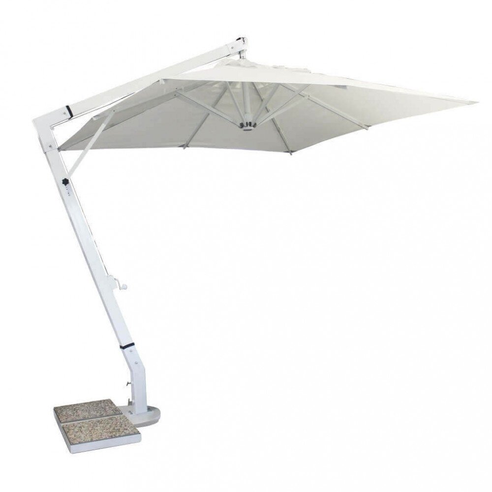 Ombrellone da Giardino decentrato 3×4 in alluminio,poliestere – BRENTA