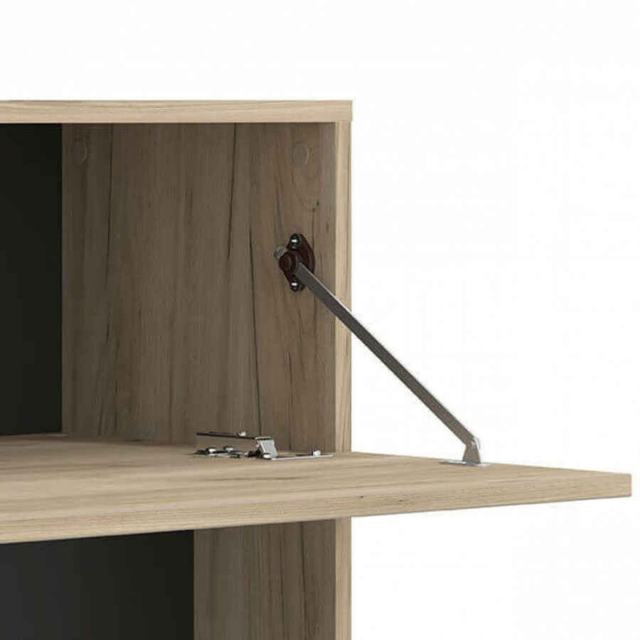 porta tv moderno con un’anta cm 185,5 x 36,5 x 138,5 h – ZENWOOD