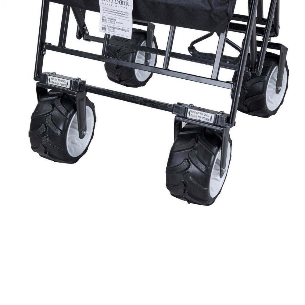 Carrello da spiaggia e campeggio Pieghevole in Acciaio,Oxford cm 117x50x52 – SALE