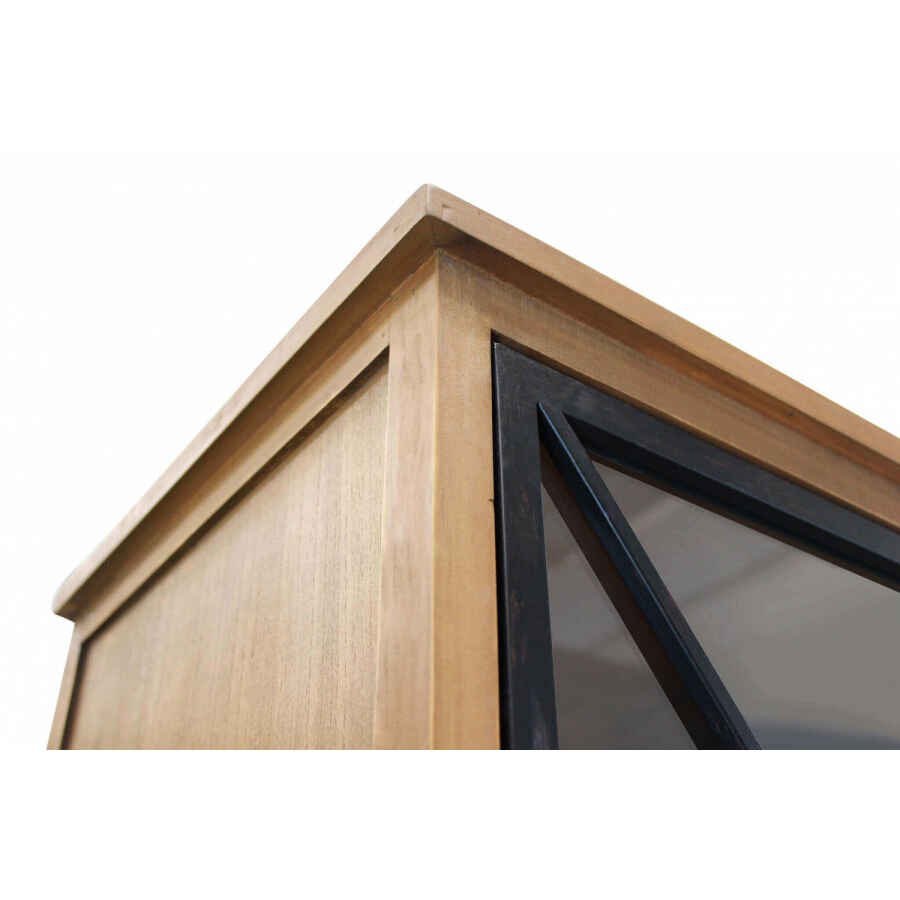 Vetrina industrial in Legno,Metallo cm 53x46x183,5 – MONTGOMERY