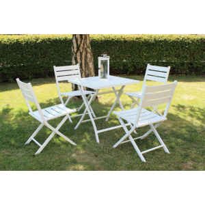 Tavolo da Giardino Pieghevole Salvaspazio 70×70 – DANIEL