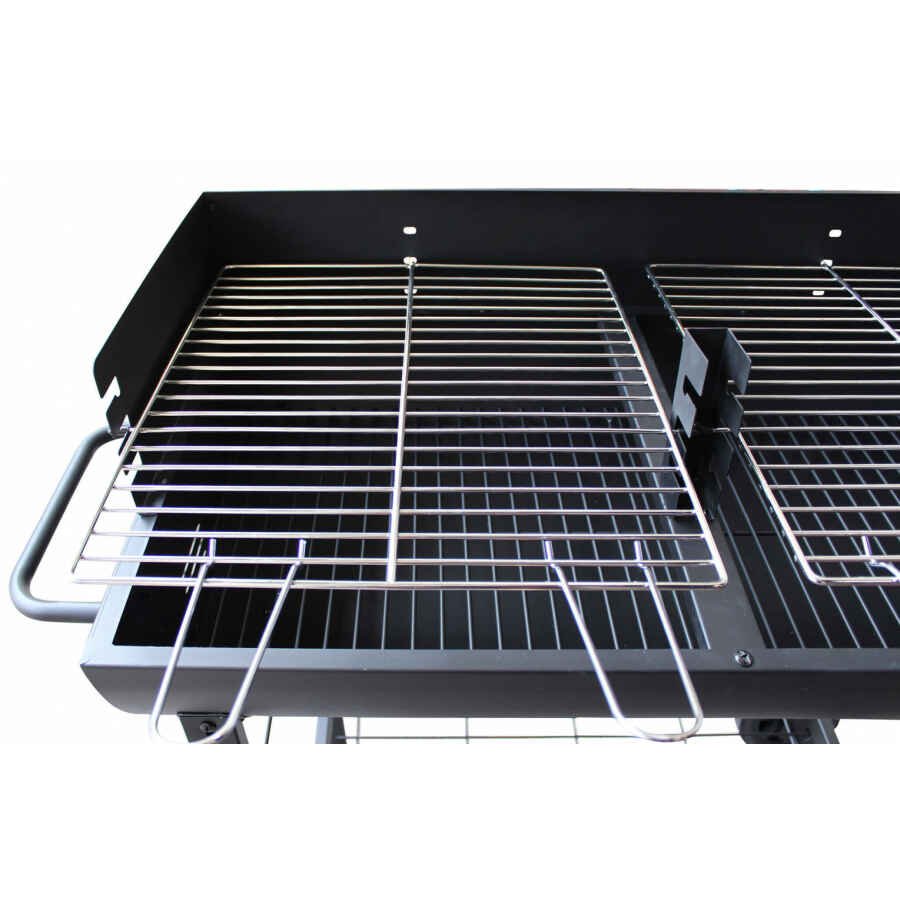 Barbecue a carbonella in Acciaio cm 103,5x48x95 – RAFE