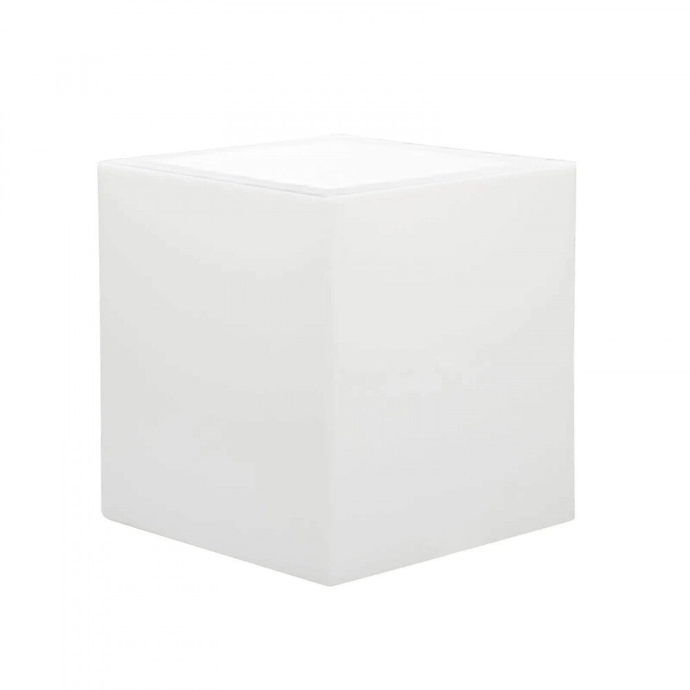 Vaso luminoso RGB con pannello solare cm 40x40x40 – KEVIN