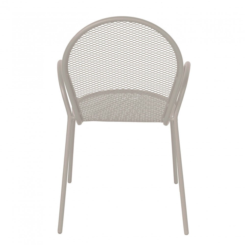 Poltrona da Giardino Impilabile in Acciaio cm 51x61x90 – JOEL