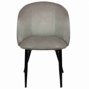 Poltrona per Sala da Pranzo in Velluto,Metallo cm 50x46x83 – TIGER