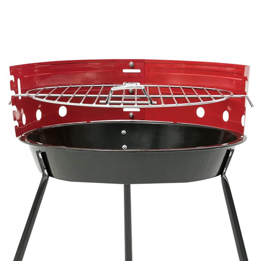 Barbecue a Carbonella con griglia in Acciaio cm 35,5×35,5×32 – TENNYSON