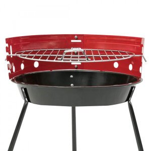 Barbecue a Carbonella con griglia in Acciaio cm 35,5×35,5×32 – TENNYSON