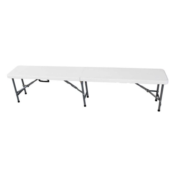 Panca catering Pieghevole in Acciaio,Plastica cm 180x30x43 – CATE