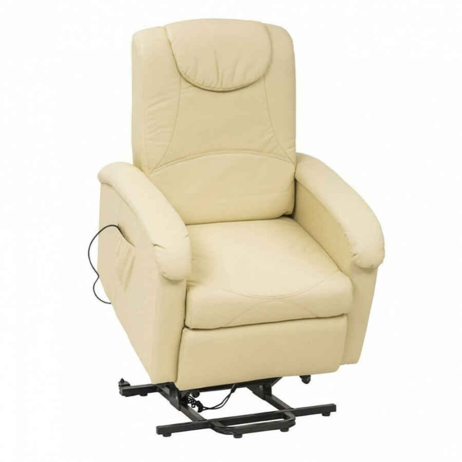 Poltrona elettrica alzapersona in Ecopelle cm 72x95x106 – PRIME