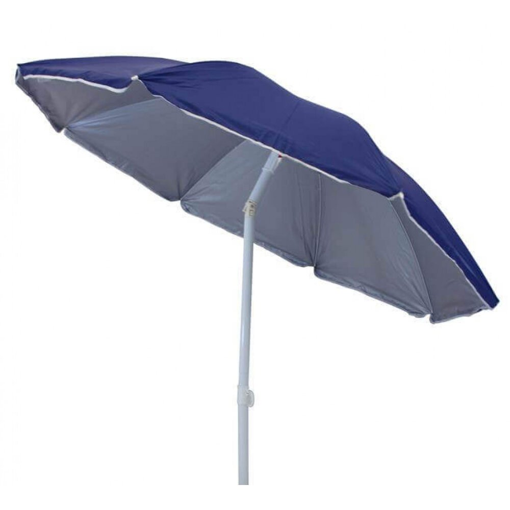 Ombrellone da spiaggia in nylon protezione uv Rotondo 1,8 m in acciaio,nylon – EVAN