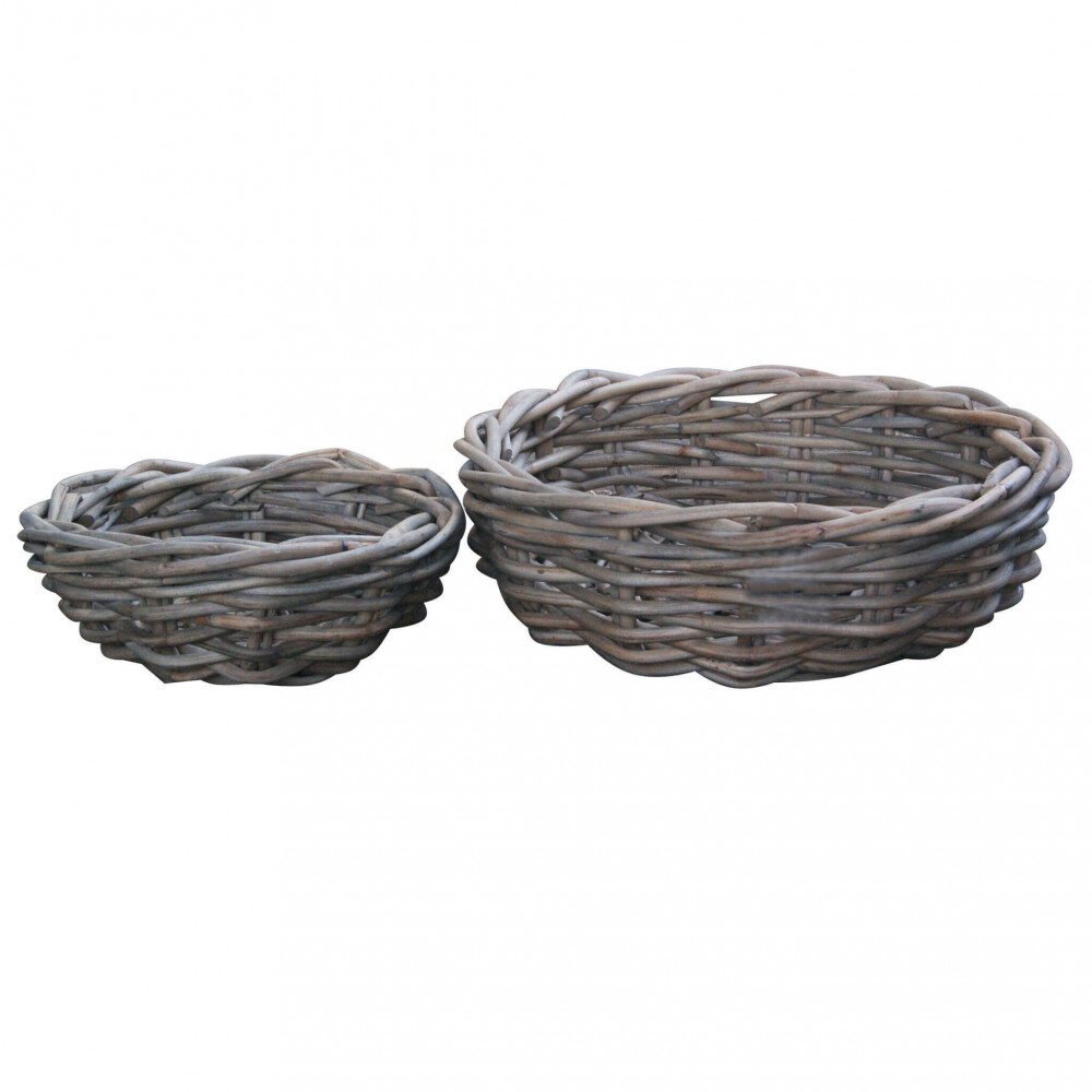 Set di 2 cesti in Vimini cm 58x58x20 – DARRYL