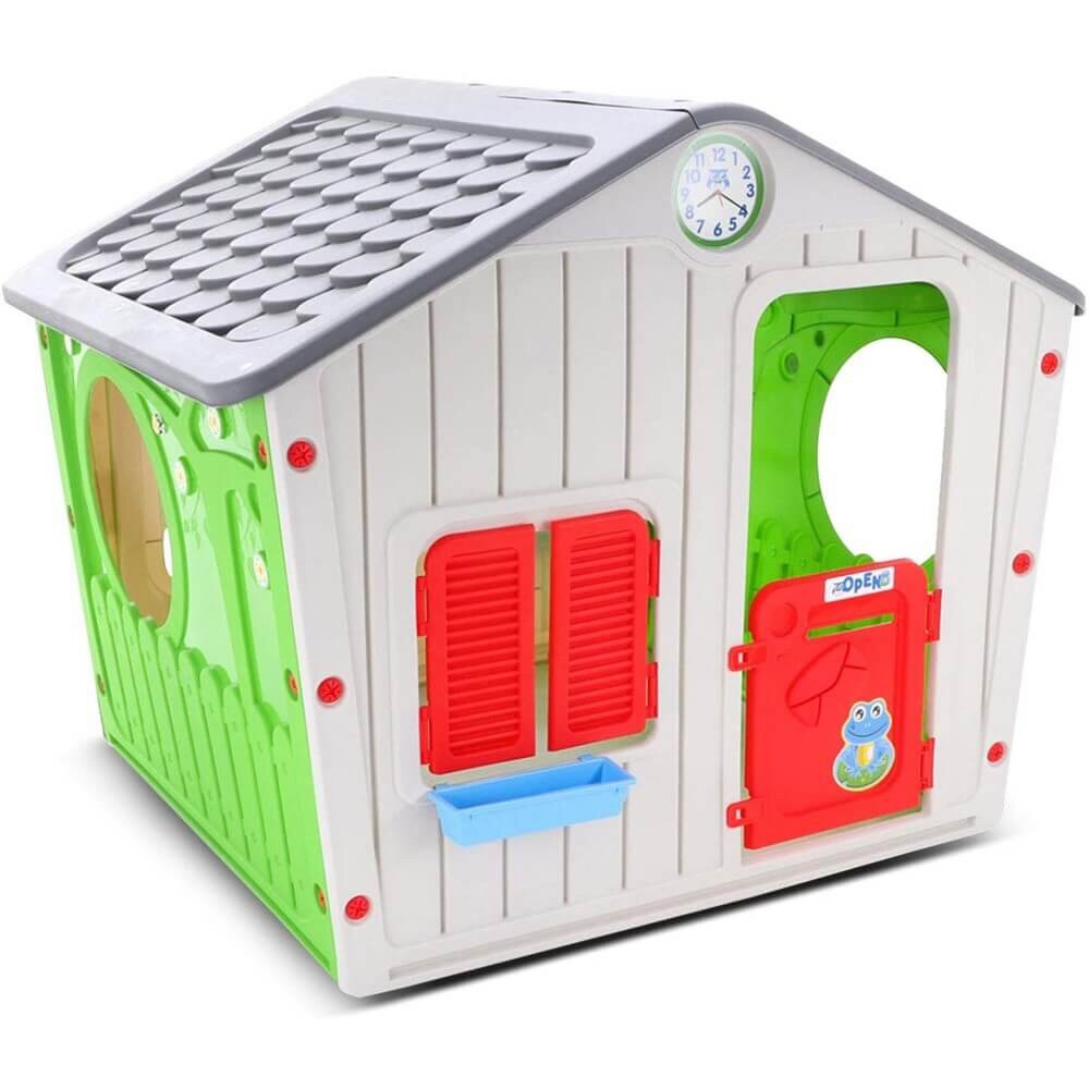 Casetta da Giardino per bambini in Plastica cm 140x108x115 – ANDREW