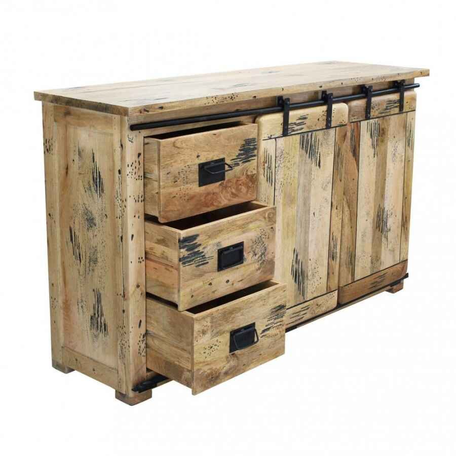 Madia Industrial in Legno cm 150x45x90 – BEIL