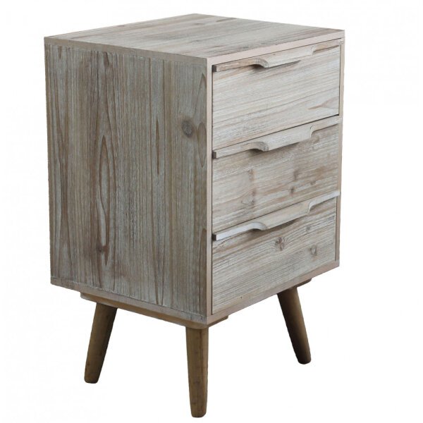 Mobiletto 3 cassetti in cm 40x36x64 – ALVIN