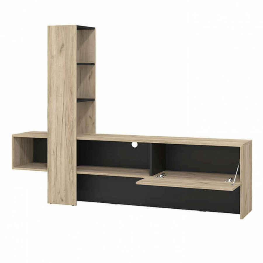 porta tv moderno con un’anta cm 185,5 x 36,5 x 138,5 h – ZENWOOD