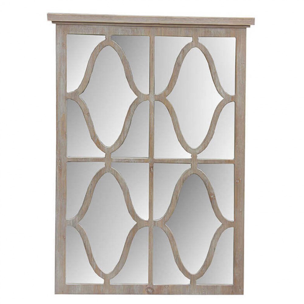 Specchio shabby chic in Legno cm 65×3,5×93 – LEROY