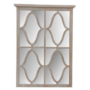 Specchio shabby chic in Legno cm 65×3,5×93 – LEROY