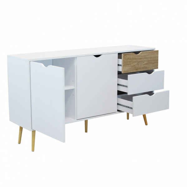 Madia Moderna in Legno cm 147x39x82 – PALMER