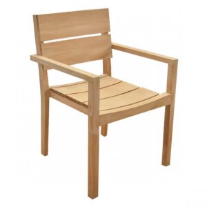 Poltrona da Giardino in Teak cm 58x60x80 – DEN