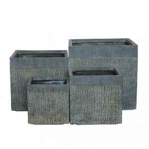 Set di vasi in Fibra sintetica cm 37x37x32 – DONNY