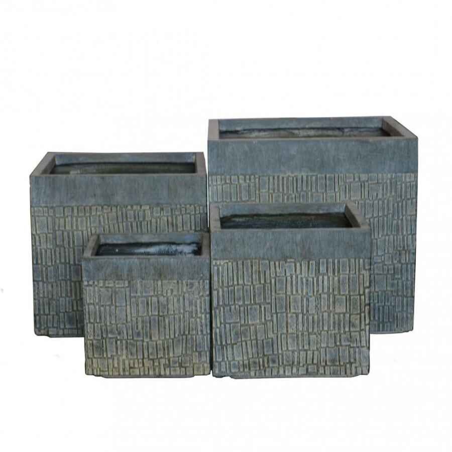 Set di vasi in Fibra sintetica cm 37x37x32 – DONNY