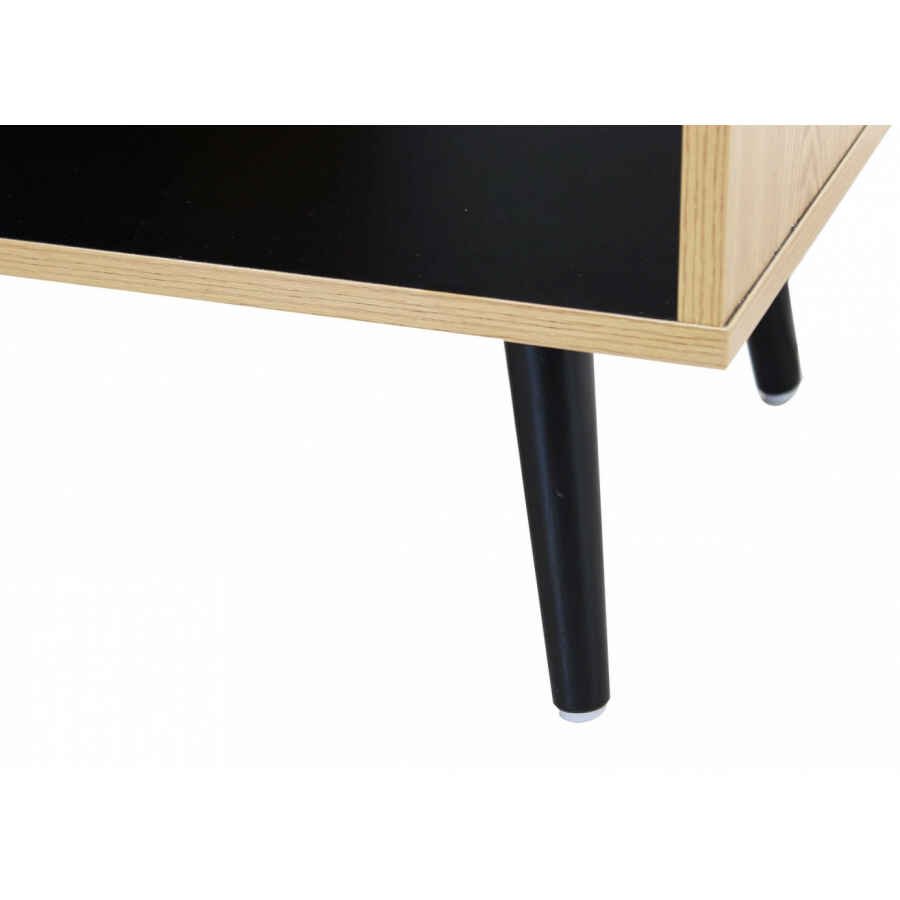 Credenza Moderna con 6 vani in Truciolare cm 100×39,5×135 – QUANAH
