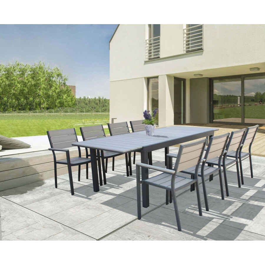 Tavolo da Giardino Allungabile cm 180-240×100 – MONTY