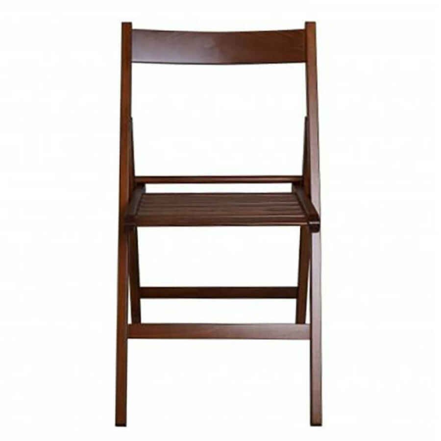 Sedia da Giardino Pieghevole Salvaspazio in Legno cm 88x43x40 – WELDON