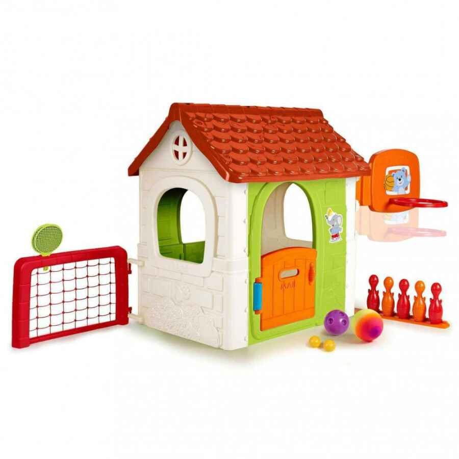 Casetta da Giardino per bambini in Plastica cm 232x138x124 – JEFFERSON