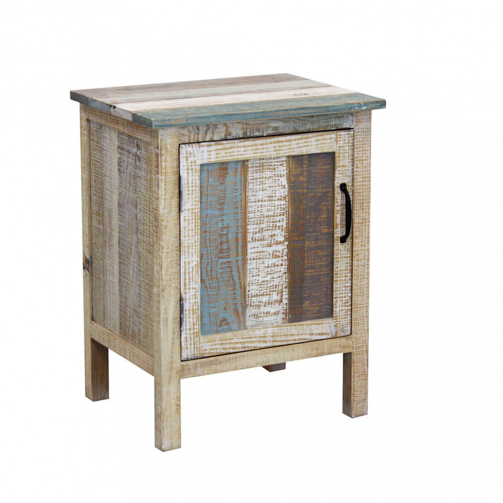 Comodino colorato in Truciolare cm 50x40x65 – FREDDY