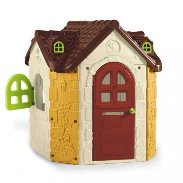 Casetta da Giardino per bambini in Plastica cm 1,235,00x133x1,425,00 – FANCY