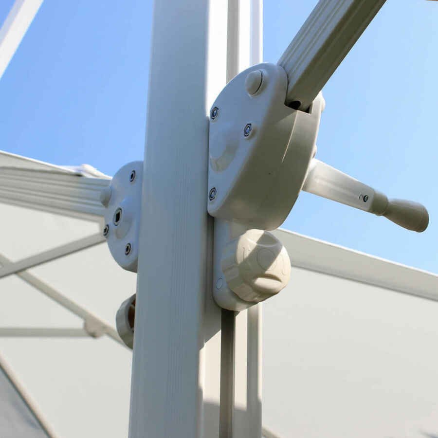 Ombrellone doppio da Giardino 3×3 in alluminio,poliestere – DUBLE