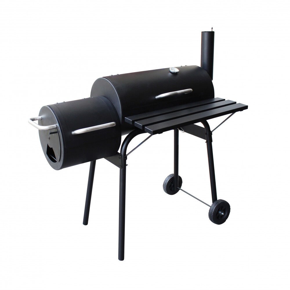 Barbecue a Carbonella con Affumicatore in Acciaio cm 110x66x114 – RIBS