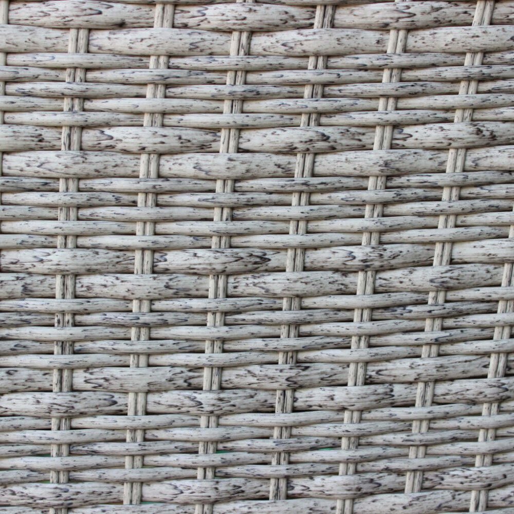 Poltrona da Giardino con cuscini in Wicker,Alluminio cm 58x60x88 – NED
