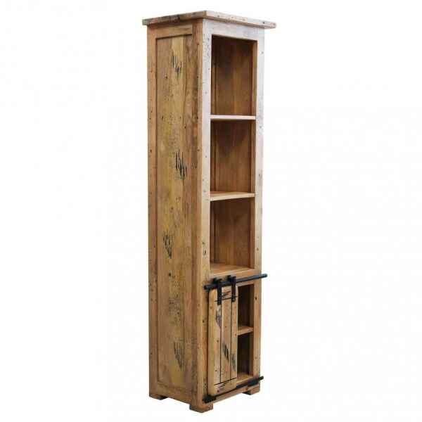 Libreria per soggiorno Industrial in Legno cm 50x40x180 – RICK
