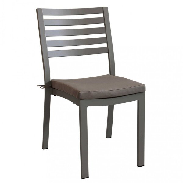 Sedia da Giardino Impilabile in Alluminio cm 46x59x85 – DAVID