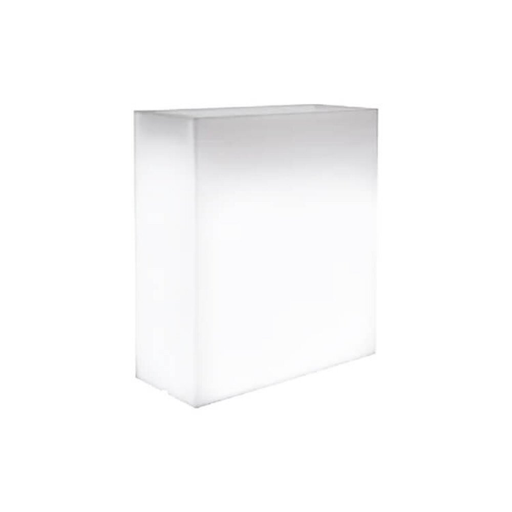Fioriera luminosa da Giardino in Polipropilene cm 90x30x80 – JIM
