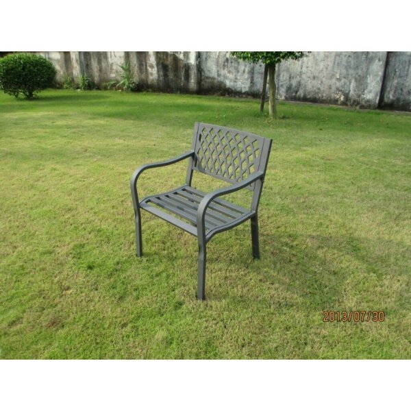 Poltrona da Giardino in Acciaio,Acciaio cm 60x83x56 – SHELDON