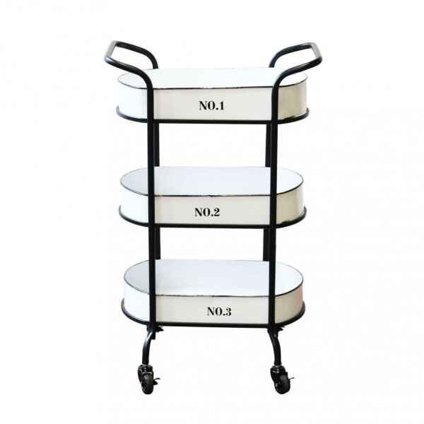 Carrello Portavivande Industrial in Acciaio cm 46x28x82 – MIME