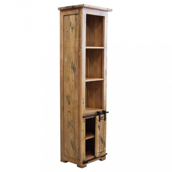 Libreria per soggiorno Industrial in Legno cm 50x40x180 – RICK