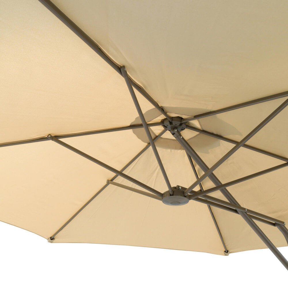 Ombrellone da Giardino decentrato 2×3 in acciaio,poliestere – MUSON
